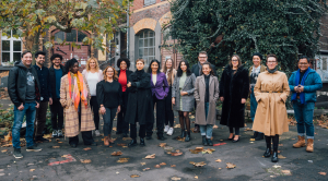 Gruppenfoto der Teilnehmenden der Politik Akademie der Vielfalt in Köln